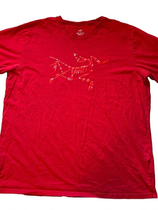 Arc'teryx Other - Arc'teryx Men's T-Shirt XL — Red Archaeopteryx Bird Logo